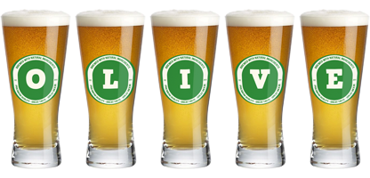 Olive lager logo