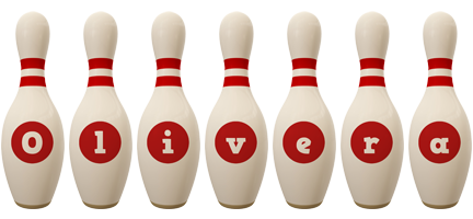 Olivera bowling-pin logo