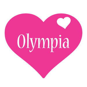 Olympia love-heart logo