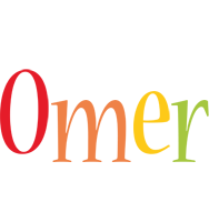 Omer birthday logo