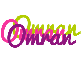 Omran flowers logo