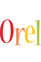 Orel birthday logo