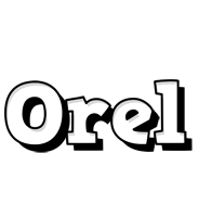 Orel snowing logo