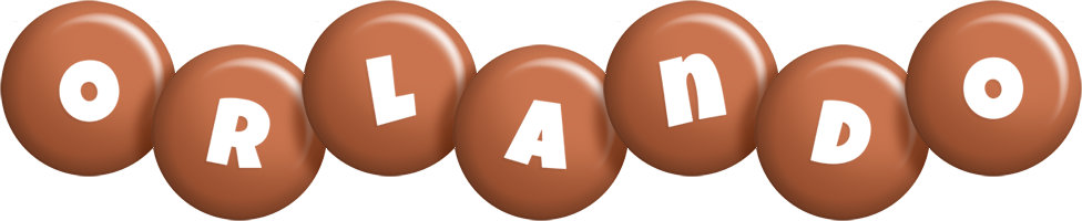 Orlando candy-brown logo