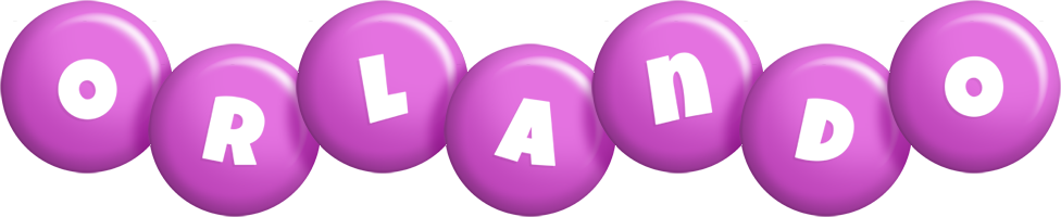 Orlando candy-purple logo