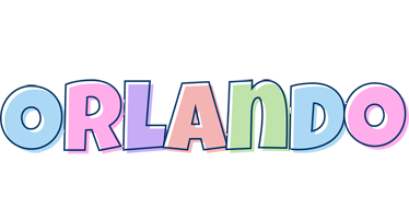 Orlando pastel logo