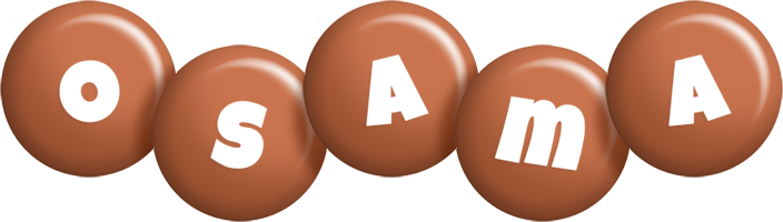 Osama candy-brown logo