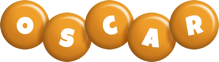 Oscar candy-orange logo