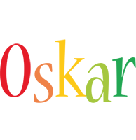 Oskar birthday logo