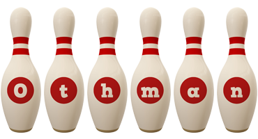 Othman bowling-pin logo