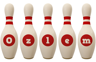 Ozlem bowling-pin logo