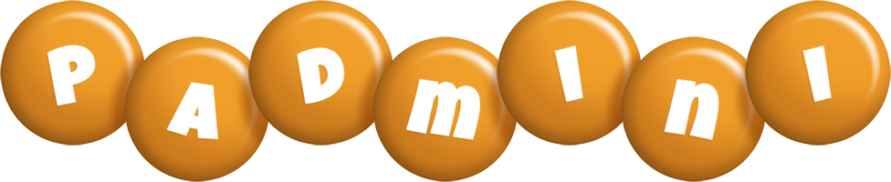 Padmini candy-orange logo