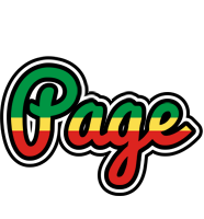 Page african logo