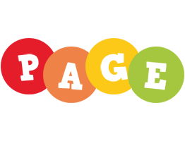 Page boogie logo