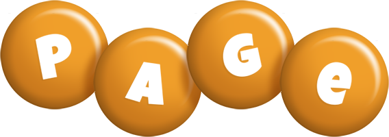 Page candy-orange logo