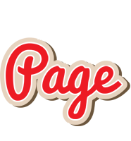 Page chocolate logo