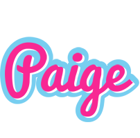 Paige popstar logo