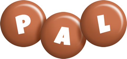 Pal candy-brown logo