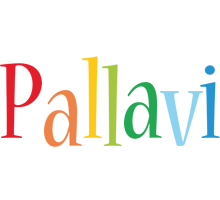 Pallavi birthday logo