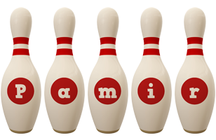 Pamir bowling-pin logo