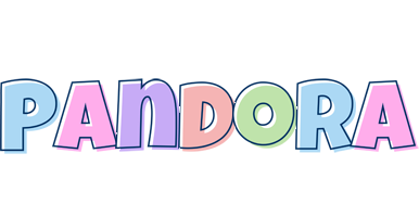 Pandora pastel logo