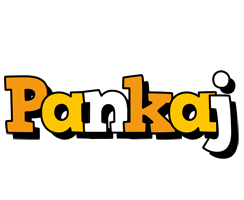 Pankaj cartoon logo