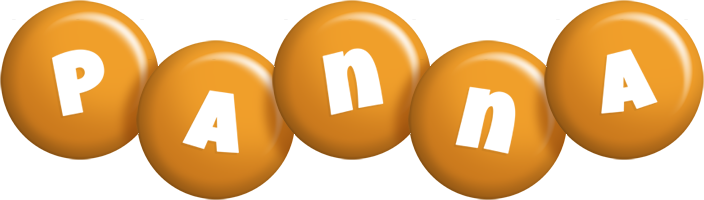 Panna candy-orange logo