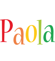 Paola birthday logo