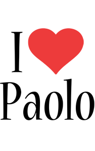 Paolo i-love logo