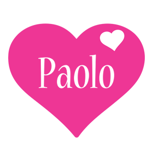 Paolo love-heart logo