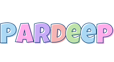 Pardeep pastel logo