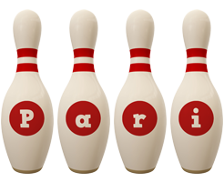 Pari bowling-pin logo