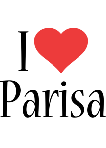 Parisa i-love logo