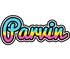 Parvin circus logo