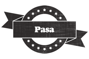 Pasa grunge logo