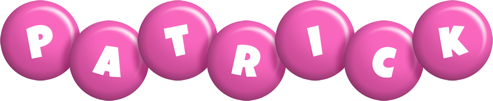 Patrick candy-pink logo