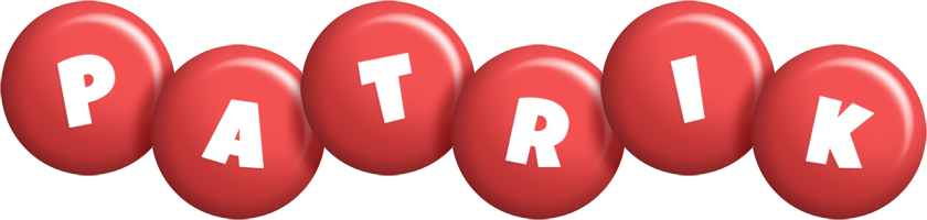 Patrik candy-red logo