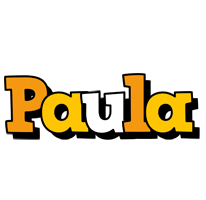 Paula cartoon logo
