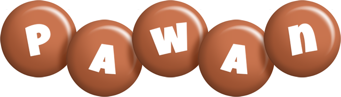 Pawan candy-brown logo