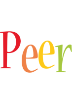 Peer birthday logo