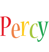 Percy birthday logo