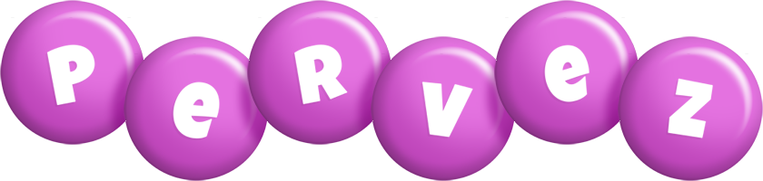 Pervez candy-purple logo