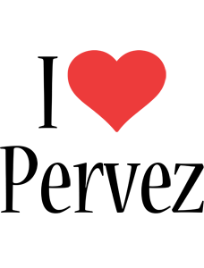 Pervez i-love logo
