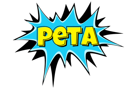 Peta amazing logo