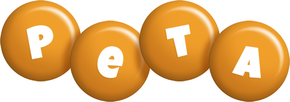 Peta candy-orange logo