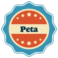 Peta labels logo