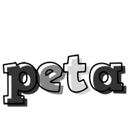 Peta night logo