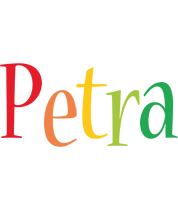 Petra birthday logo