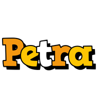 Petra cartoon logo