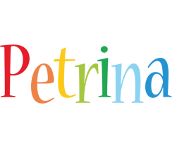 Petrina birthday logo